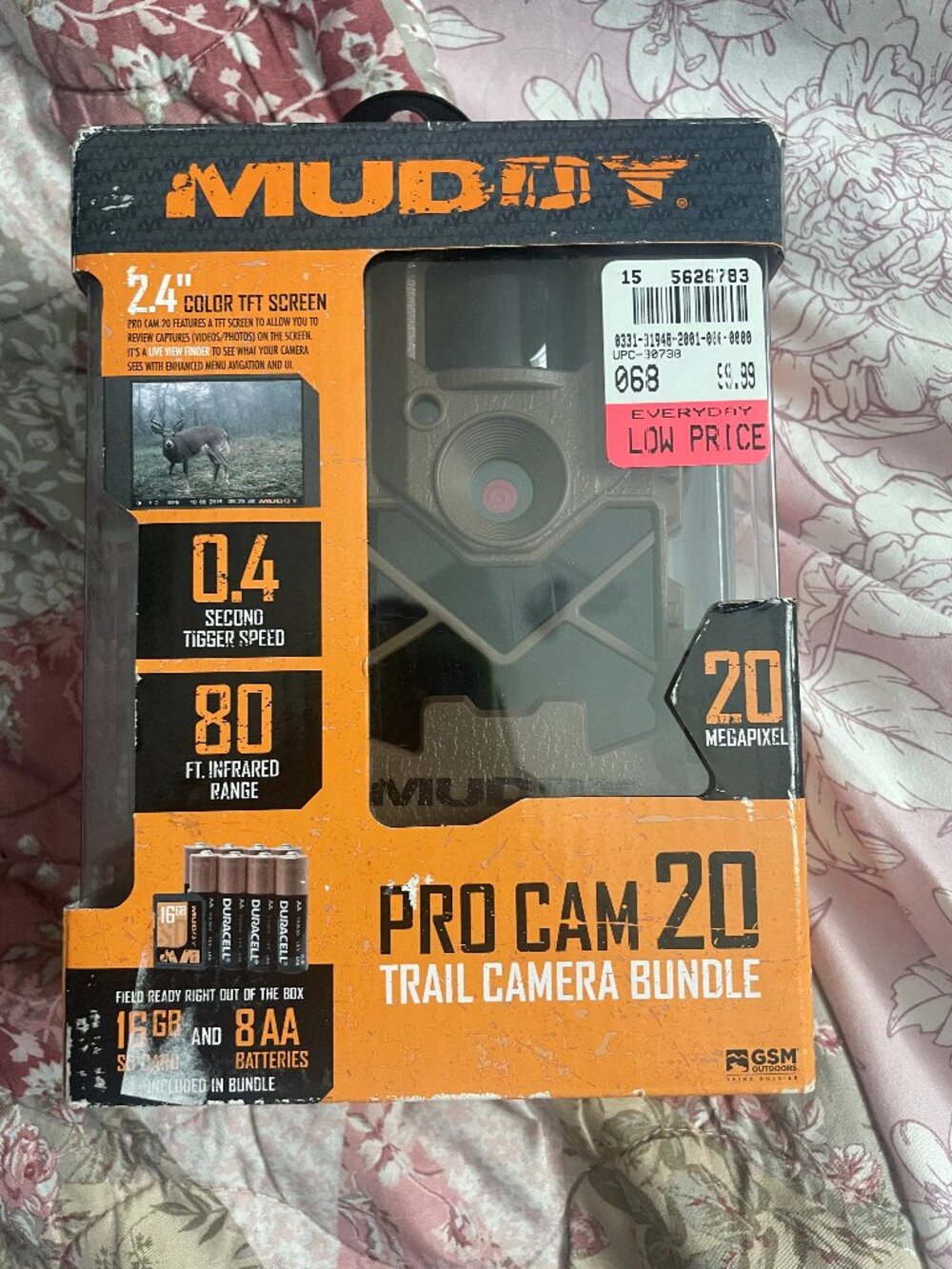 Muddy hunting camera